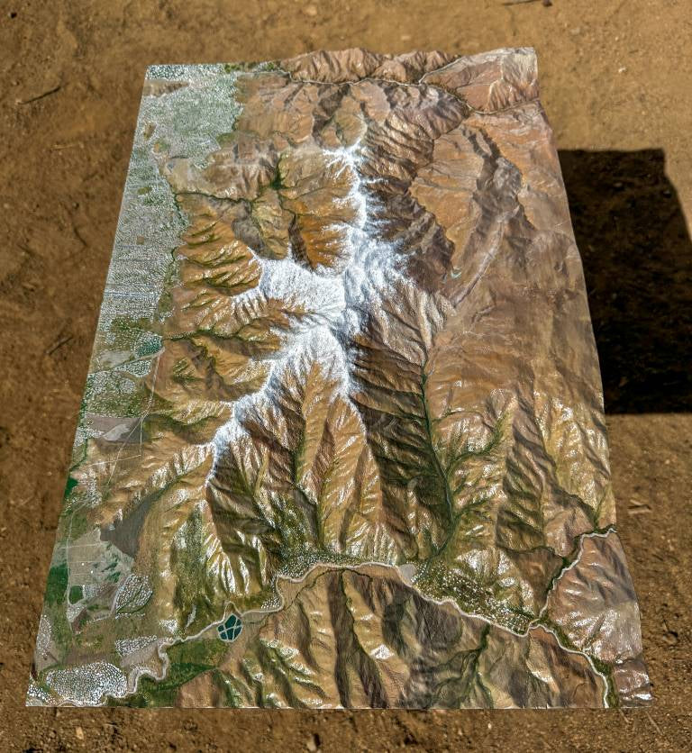 Maqueta geografía Sierra de Ramon 4