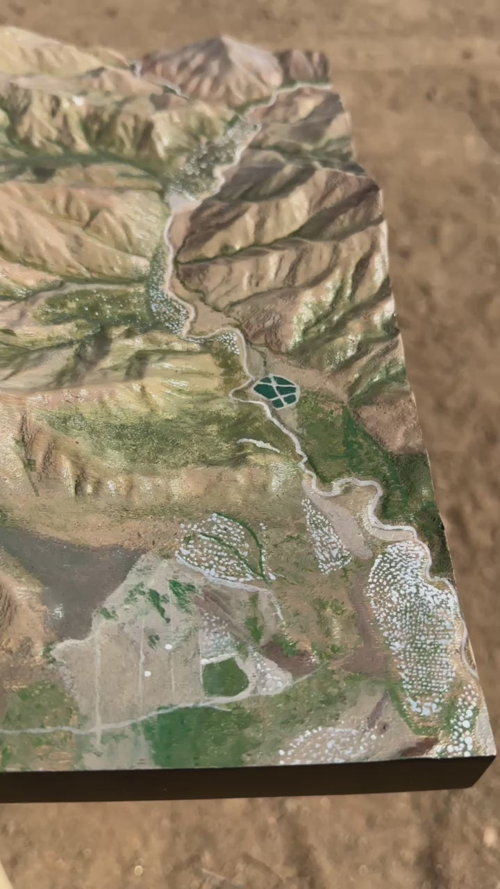 Maqueta geografía Sierra de Ramon 5